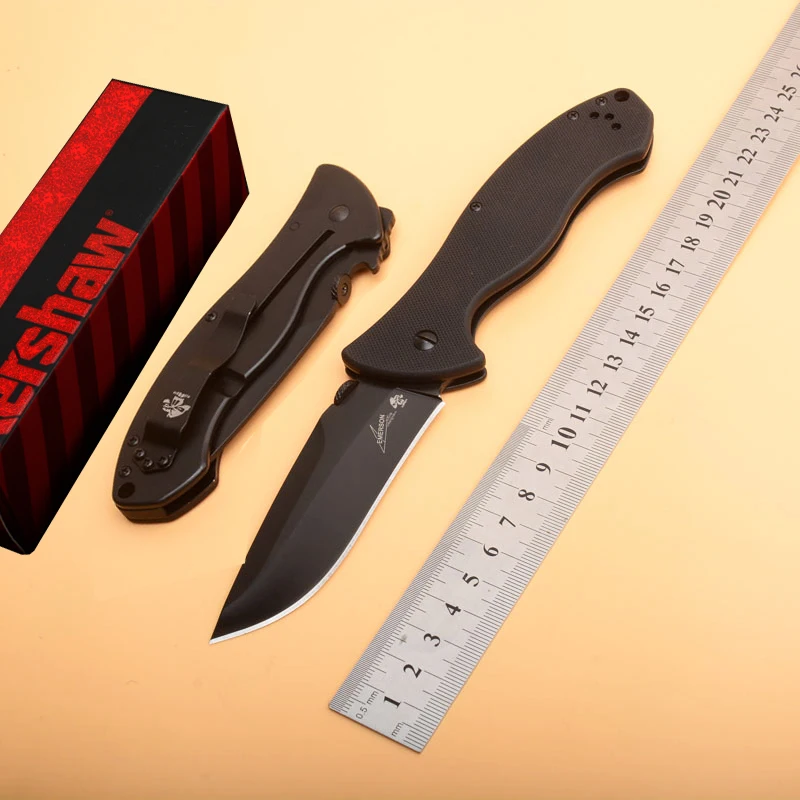 Карманный складной нож Kershaw 6045 8Cr13 лезвие G10 Ручка Открытый охотничий кемпинг нож для выживания фруктов Универсальный EDC ручные инструменты