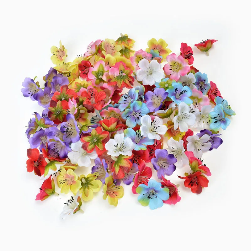 Искусственный цветок 20 шт./лот маленькая Орхидея для свадьбы домашних вечерние