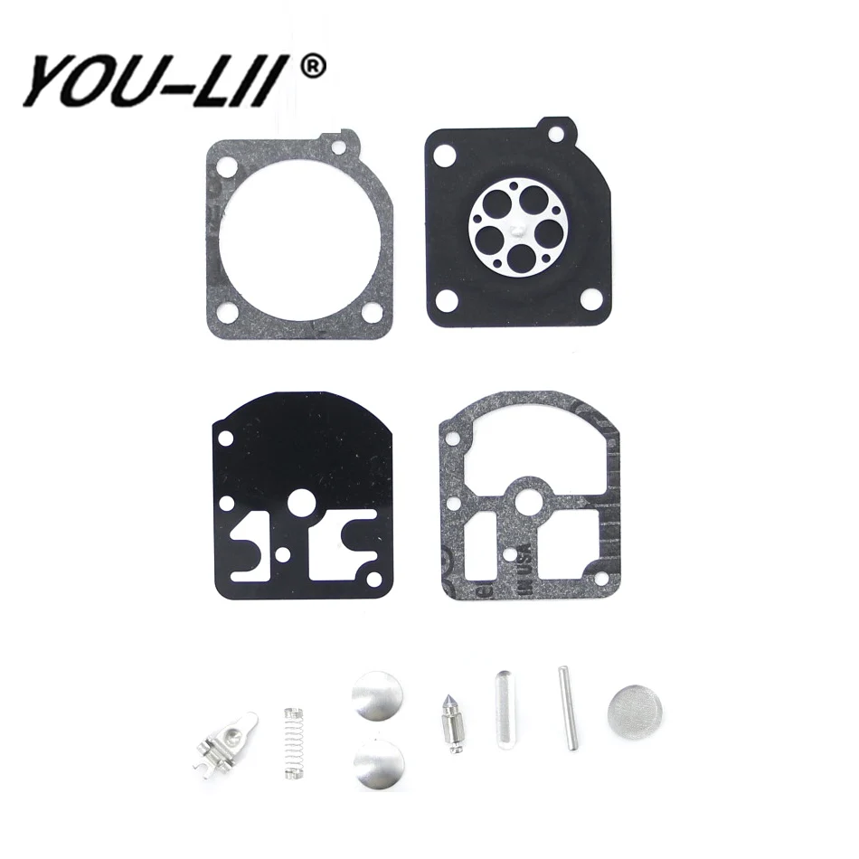 Ремонтный комплект YOULII для карбюратора Stihl Echo FS160 FS180 FS220 FR220 FS280 FS290 Zama RB-13 бензопила