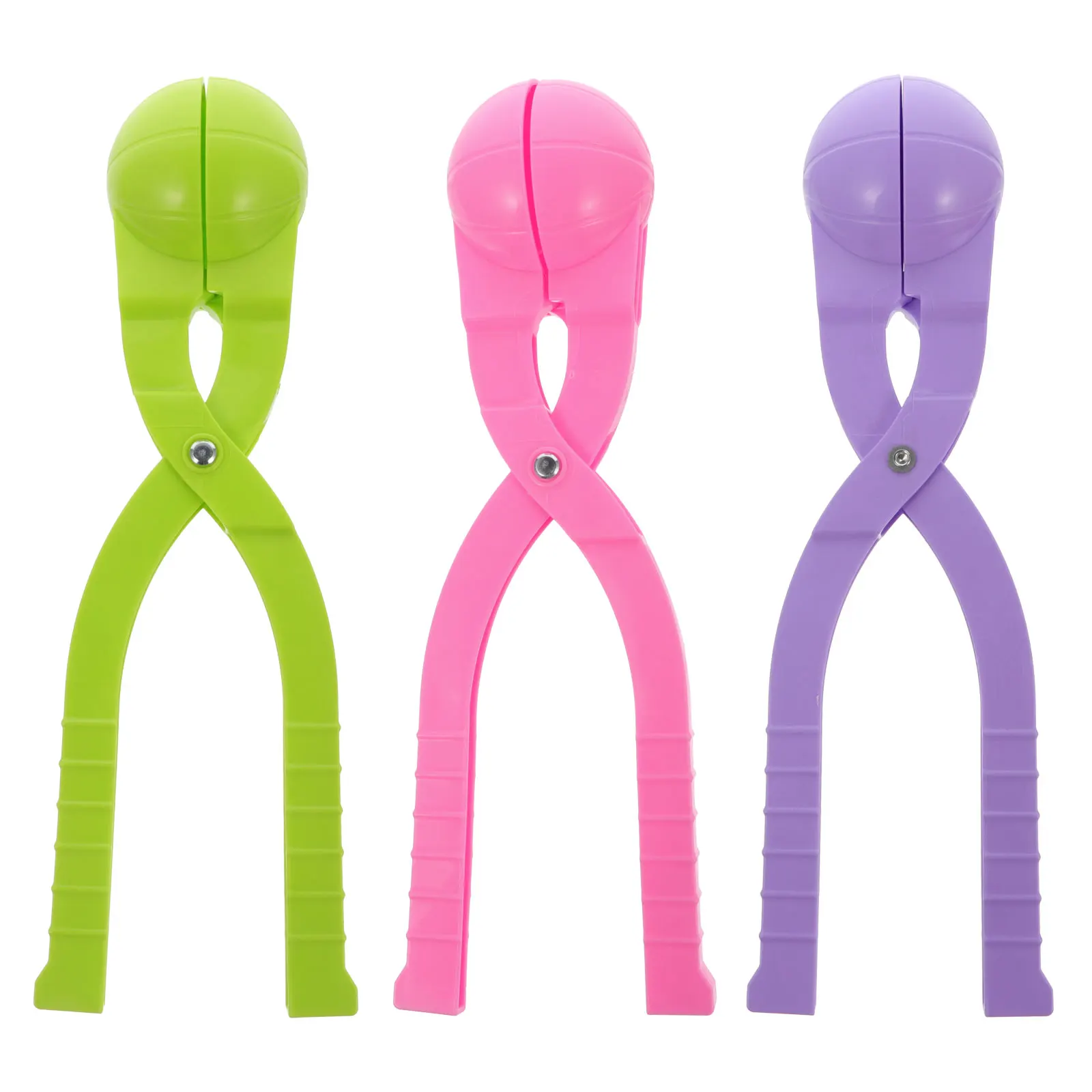 

3pcs Football Snowball Clip Maker Children Outdoor Fun Sports Winter Snow Sand Mold Tools Kids Snowball Fight Toys