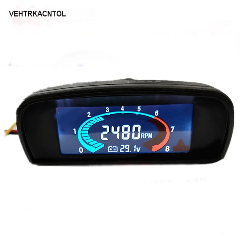 Универсальный Тахометр для автомобиля лодки экскаватора 12 В 24 | Автомобили и
