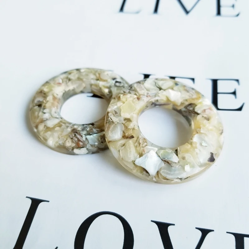 Япония и Южная Корея ручной работы прозрачная смола золото искусство мозаика