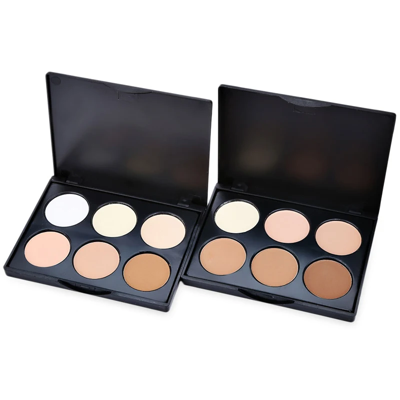 2020 Новый 6 Цвета косметическое средство для лица порошковая палитра