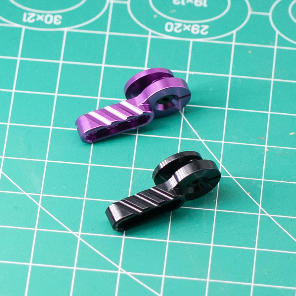Enhanced Safety Aluminium CNC Machined Selector Lever Switch Set For Airsoft M4 M16 AEG Gel Blaster Hunting Accessories | Спорт и