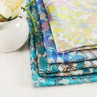 exquisite pattern jacquard fabric sewing materials for satin dress and dress with embroidery decorative cloth fabrics