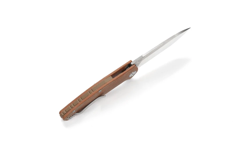 DICORIA YX 751 складной нож шарикоподшипник 14C28N лезвие льняная Ручка Кемпинг Охота
