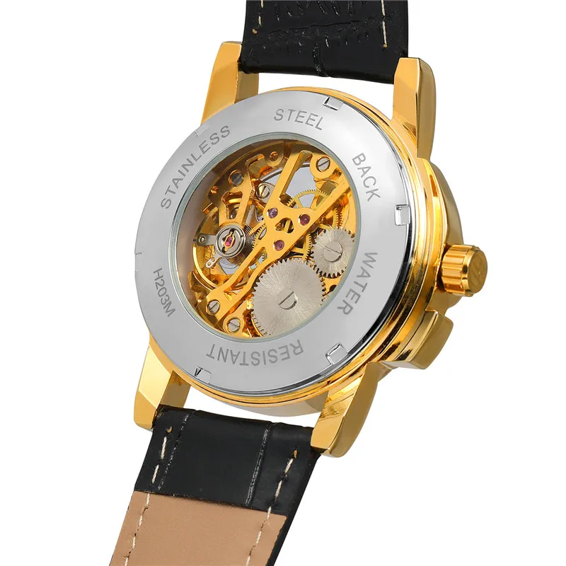 FORSINING женские наручные часы классические лучший бренд класса люкс золотые