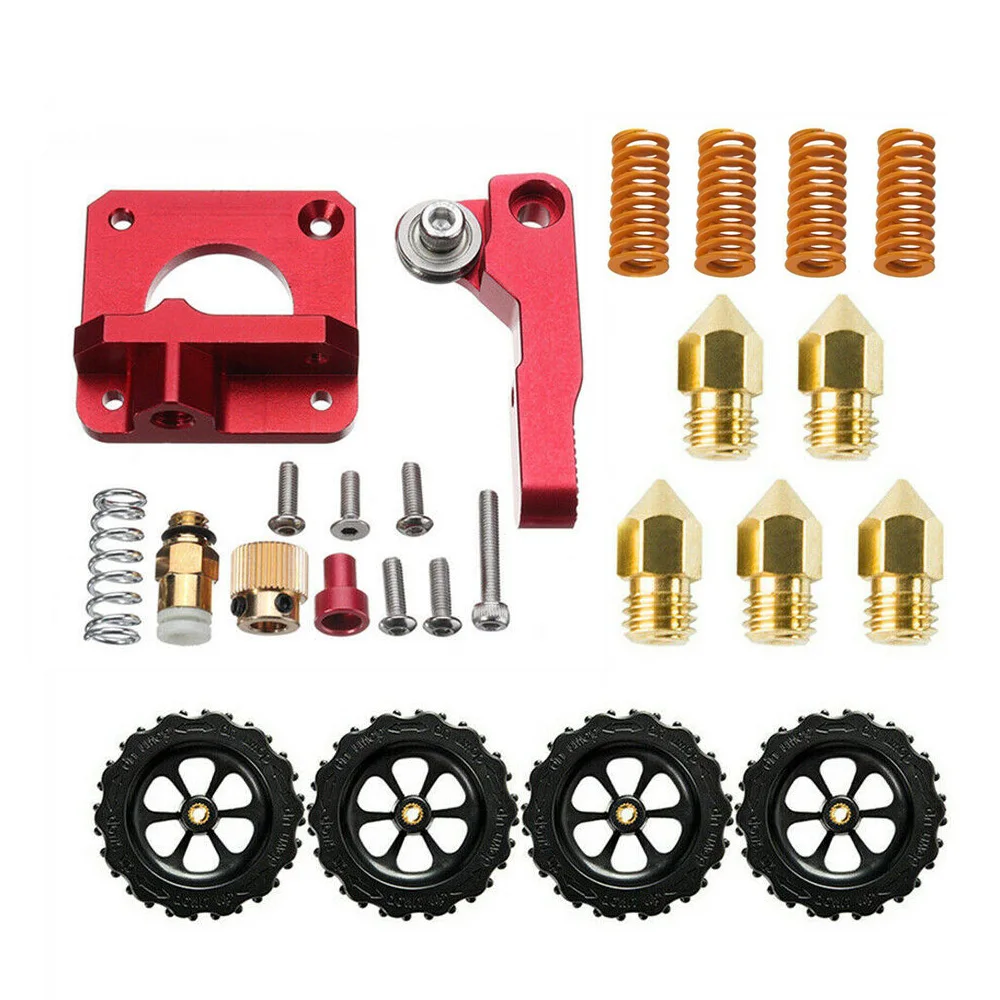 Металлический экструдер комплект силиконовая насадка нагревательная кровать