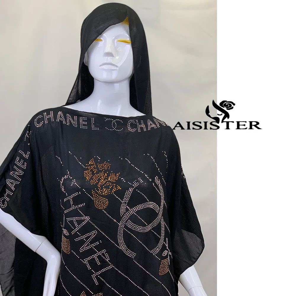 

African Boubou Kaftan Abaya Diamond New Design Summer Dubai Robe Ankara Dashiki Loose Long Dress For Women Plus SizeFemme