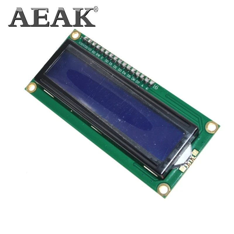 AEAK 1 шт. модуль ЖКД синий экран IIC/igc 1602 для arduino 1602 lcd UNO r3 mega2560 lcd 1602