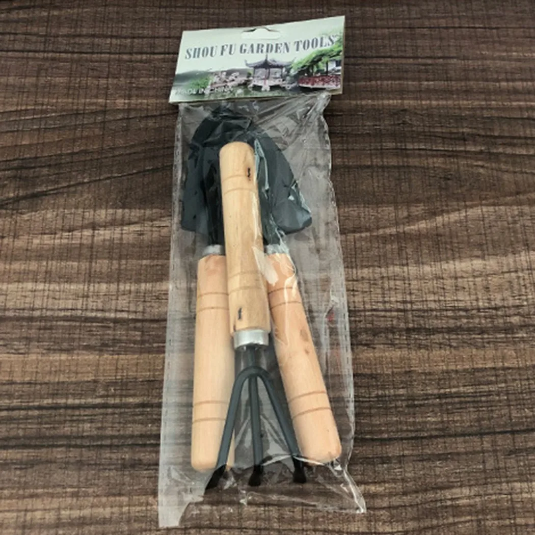 

3pcs Garden Tool Set Garden Gardening Hand Kit Mini Practical Set Spade