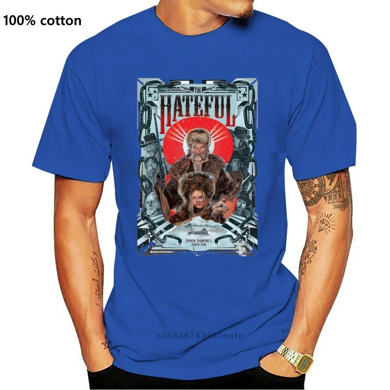 

New Men T shirt Guwmi The Hateful Eight T Shirt Fashion Cotton Graphic funny t-shirt novelty tshirt women