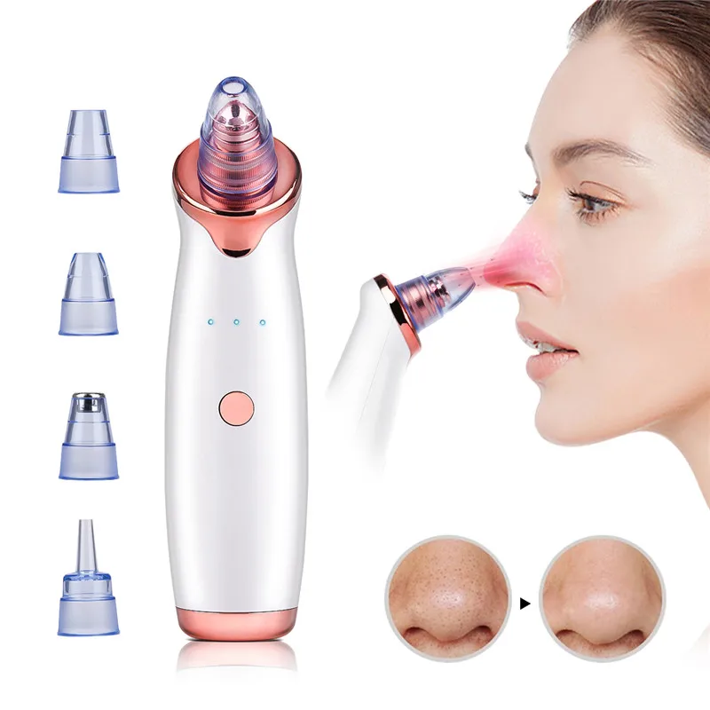 

Multifunction Vacuum Suction Facial Cleaning Massager Blackhead Dead Skin Removal Face Whitening Pore Deep Cleaning Extractor 31