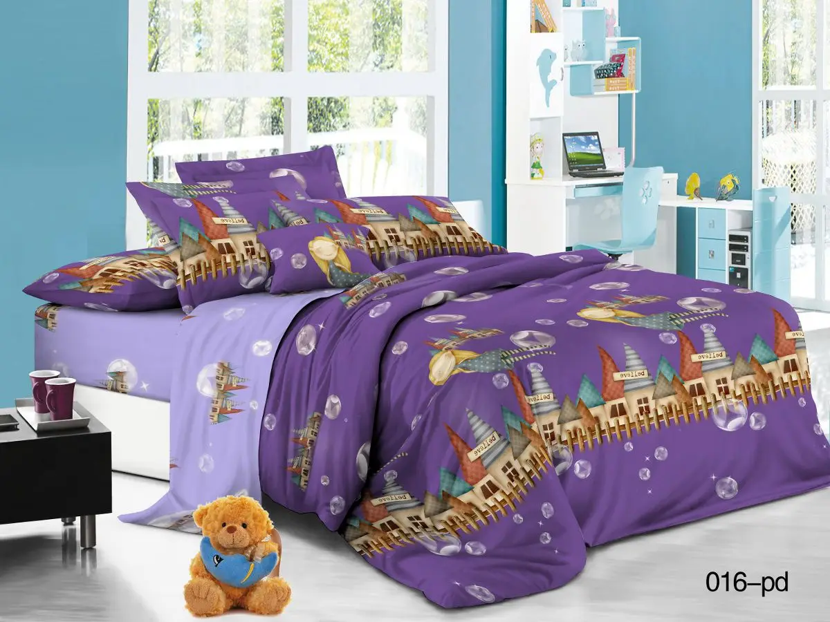 Atoff Home Комплект постельного белья Клео &quotBaby soft&quot PD детский (3 16) (Поплин)|Комплекты
