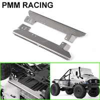 1set metal stainless steel chassis side guard side skirt armor for 110 rc crawler car scx10 ii rc4wd unimog upgrade parts