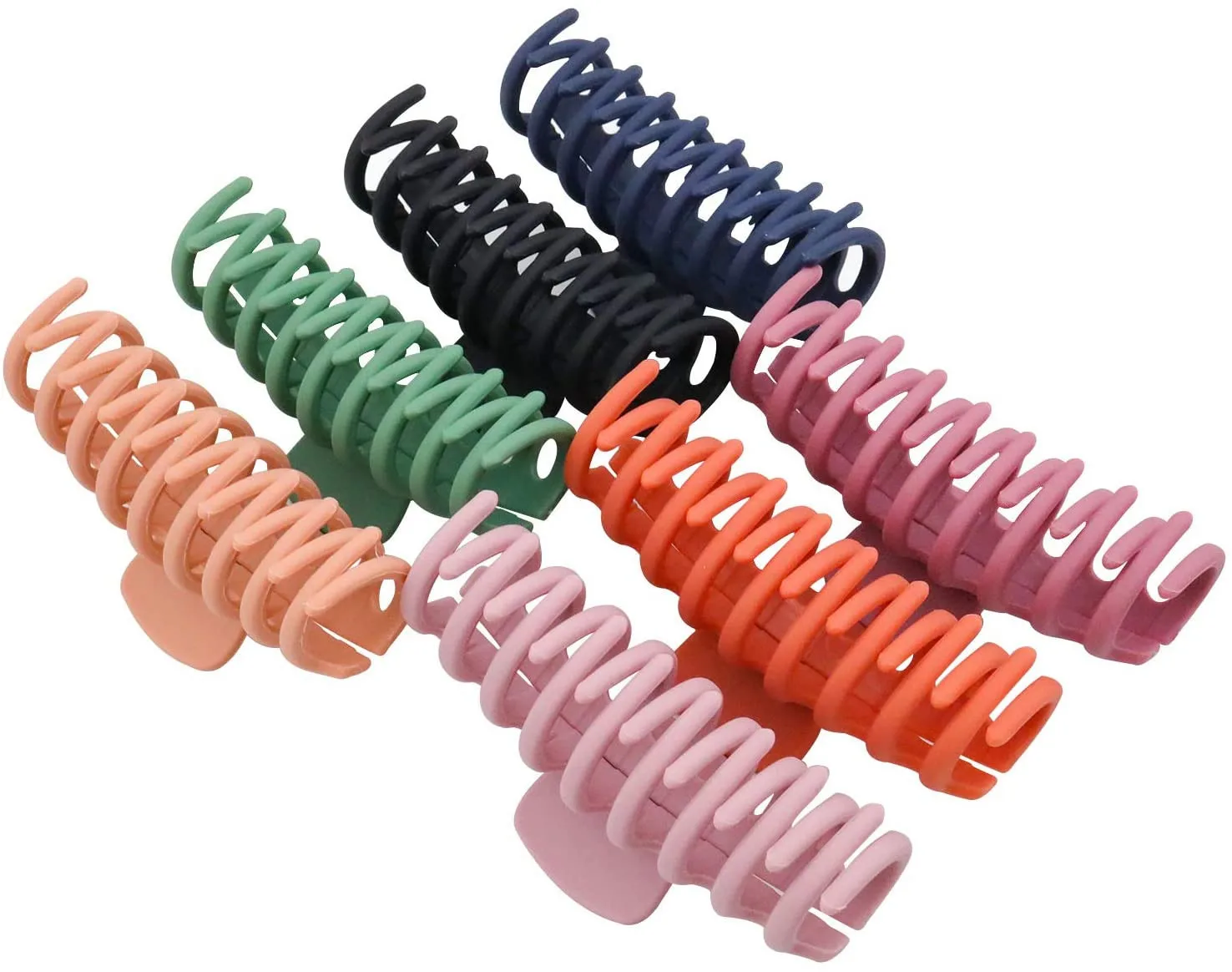 

Big Hair Clips For Women Girls Strong Hold Large Hair Claw Clips For Thick Hai Nonslip Jumbo Claw Hair Clips Nonslip Claw Clips