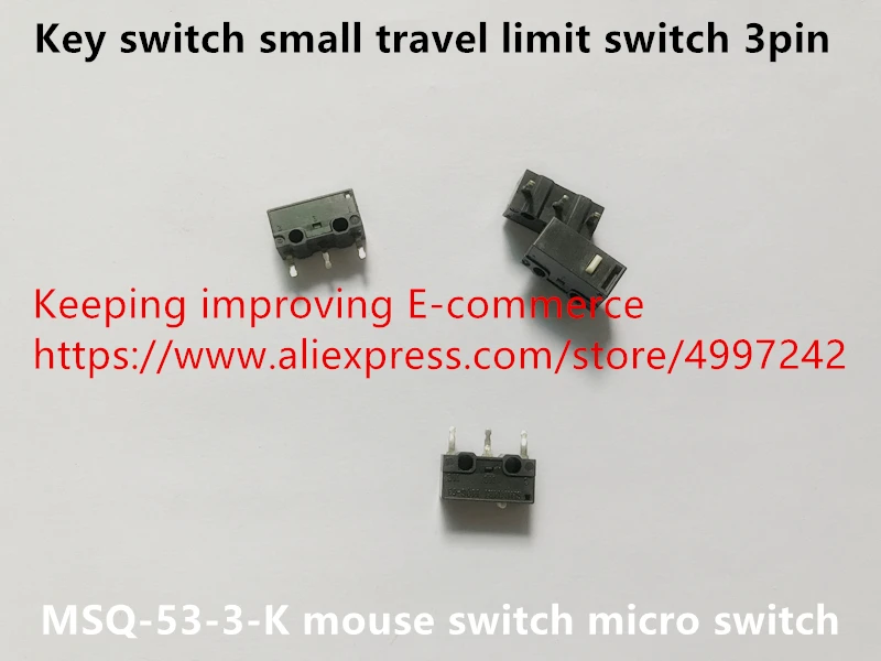 Оригинальный новый 100% MSQ-53-3-K переключатель мыши микро с кнопкой маленький