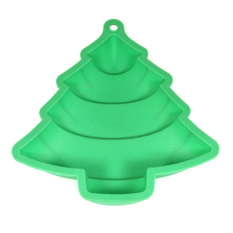 Силиконовая форма для выпечки рождественской елки Санта Клауса 131 | Дом и сад