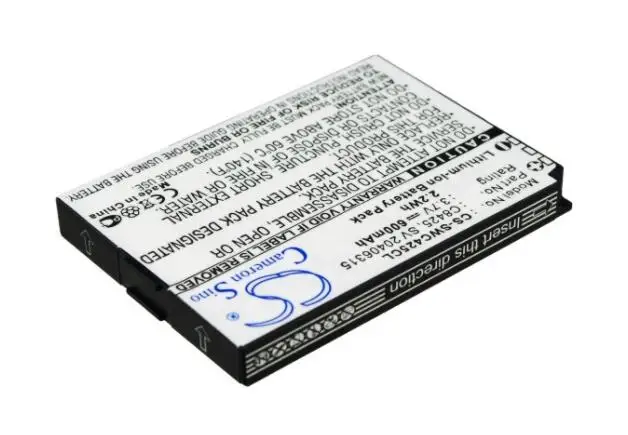 Аккумулятор cameron sino для SWISSVOICE eSense 600 C8425 SV 20406288 20406315 мАч|Аккумуляторы мобильных