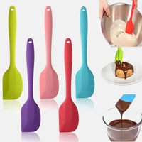 1 pcs color silicone shovel cake spatula non stick food home cooking utensils kitchen utensil heat resistant flexible spatulas