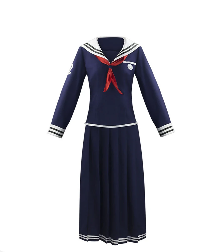Danganronpa Toko Fukawa Cosplay Japanese Kawaii Sailor Costume High School Uniform Skirt Dress