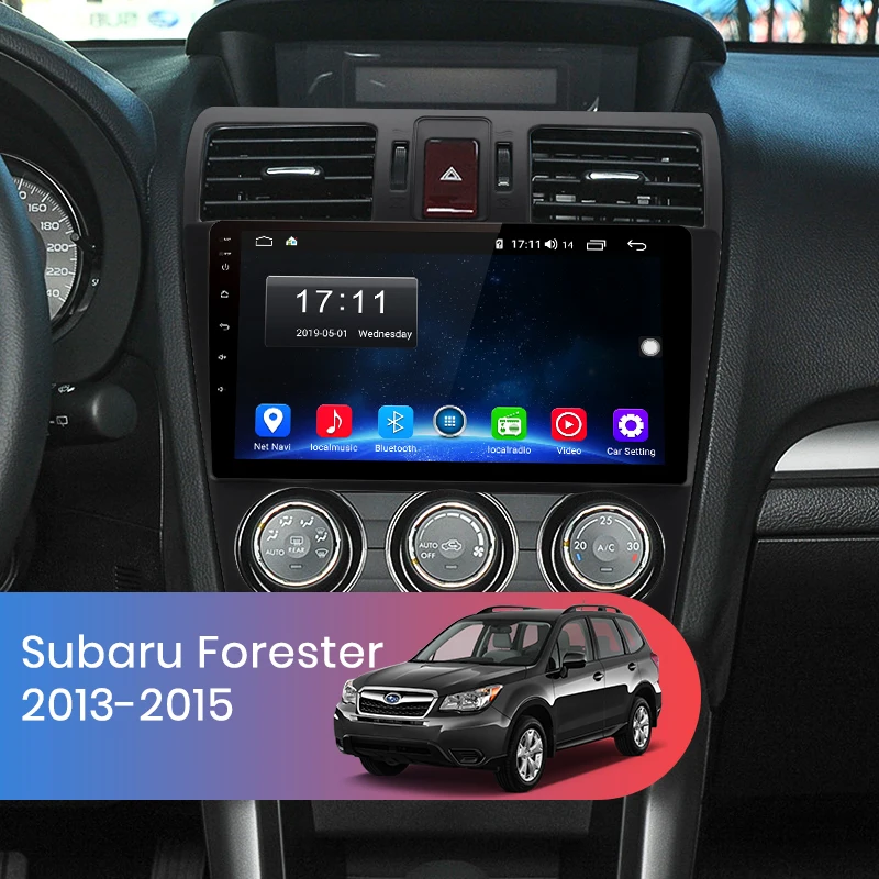 Junsun V1 Android 9,0 2G+ 32G DSP автомобильный Радио Мультимедиа Видео плеер для Subaru Forester 2013- навигация gps 2 din Авторадио