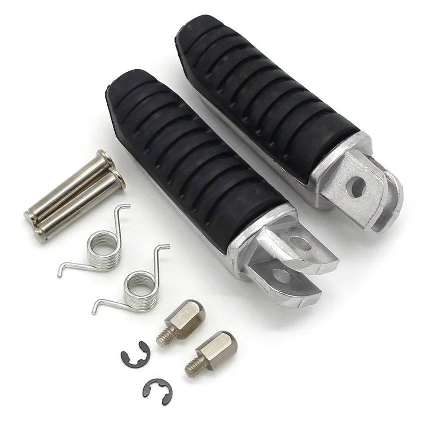 

Front Footrests Footpegs Foot pegs For Suzuki GSX1300 B-King BK1300 2008-2013 GSX-R250 GSXR250 GSX-S750 GSXS750 SV650 SV1000
