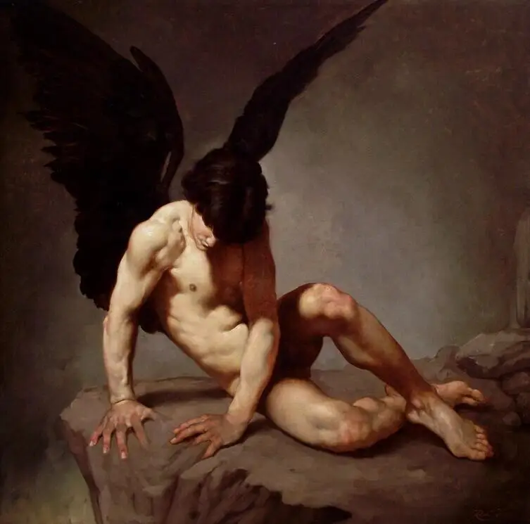 Идеальное топовое искусство ручная роспись на холсте: Очаровательная