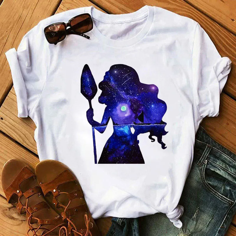 

Harajuku T Shirt Women Funny Cartoon T-Shirt Girl Fashion Top Tees