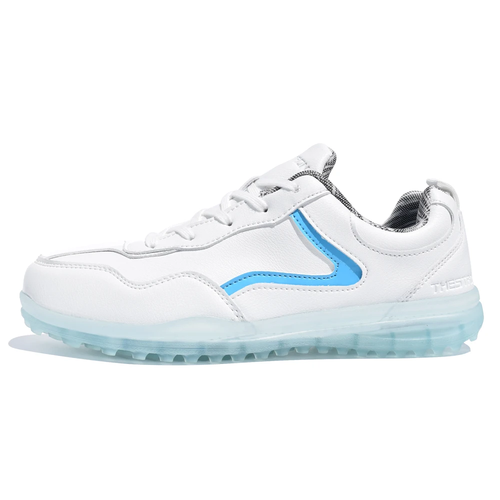 New Women Golf Shoes Comfortable Ladies Golf Sport Sneakers Blue Red Golf Training Shoes Walking - Цвет: blue