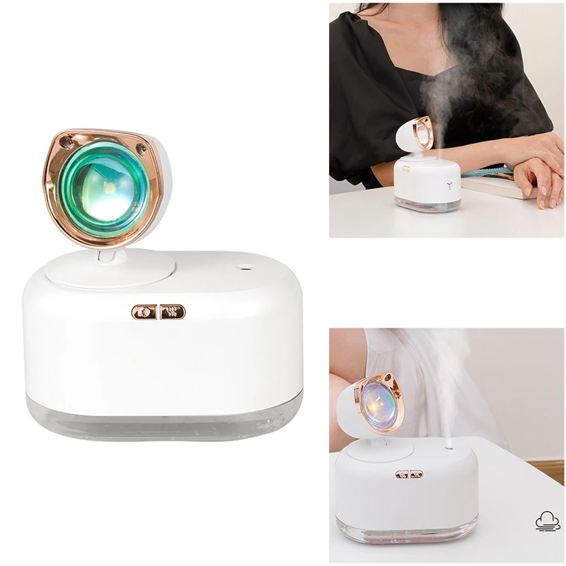 

Sunset Light Humidifier Home Office Large-Capacity Humidifier Romantic Atmosphere Light and Shadow Photo Night Light