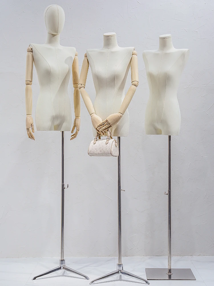 Высококачественный Женский манекен без рук полноразмерный с металлической