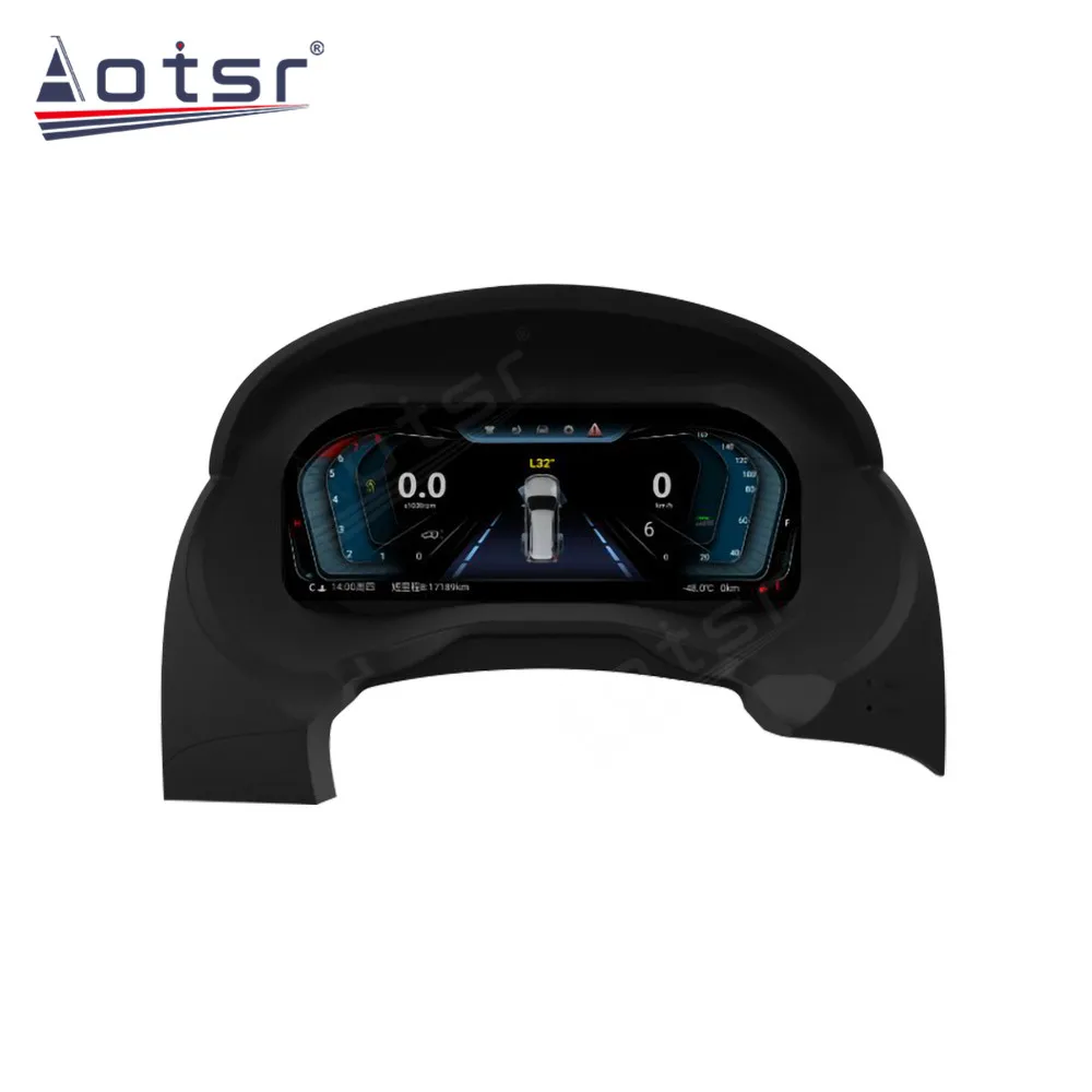 Для Mitsubishi Pajero 2006-2016 Android LCD панель инструментов в сборке автомобильная навигация