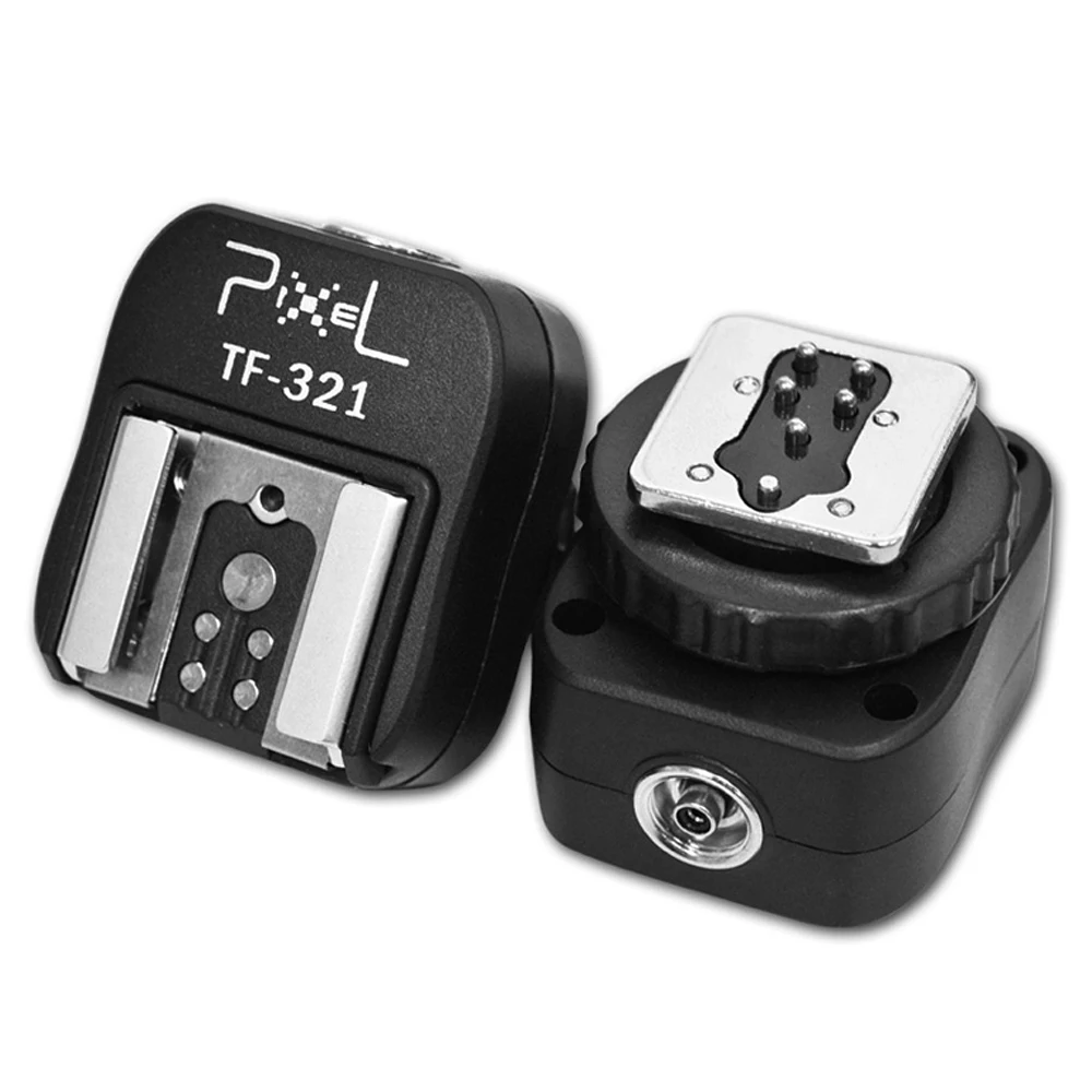 Pixel TF-321 TTL внешней вспышки типа Горячий башмак адаптер конвертер для Canon 580EX 550EX 600D