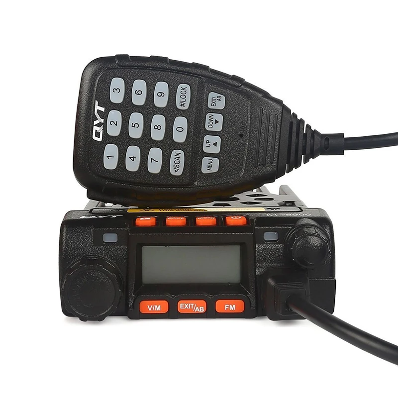 

Wishcolor QYT KT-8900 25W High power Mini Mobile DUAL BAND Two Way Radio KT8900 Long Range Vehicle Walkie Talkie