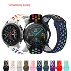 Ремешок силиконовый для Samsung Galaxy watch 3 46 мм 42 мм, браслет для Active 2Gear S3 Frontier, Huawei GTGT22ePro, 20 мм22 мм
