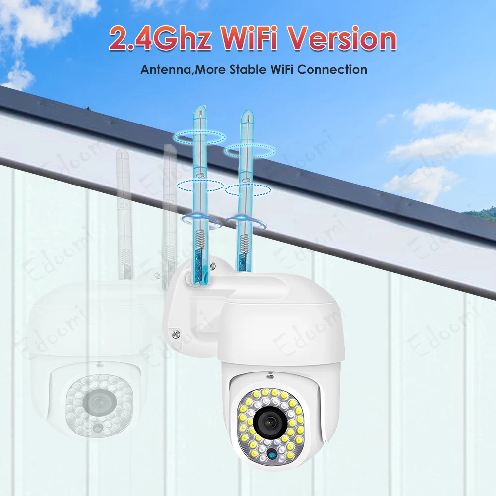 Камера видеонаблюдения 3 Мп IP-камера 5 Wi-Fi 4-кратный зум 1080P | Безопасность и защита