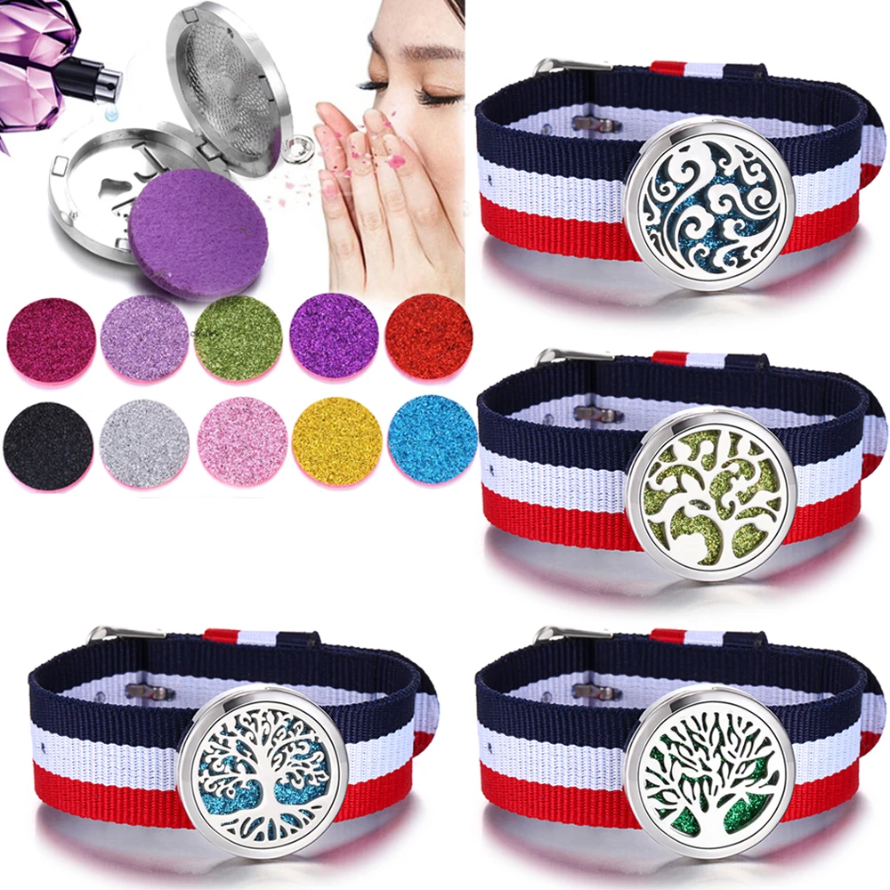 Новый браслет для духов браслеты из кожи нержавеющая сталь диффузор эфирного