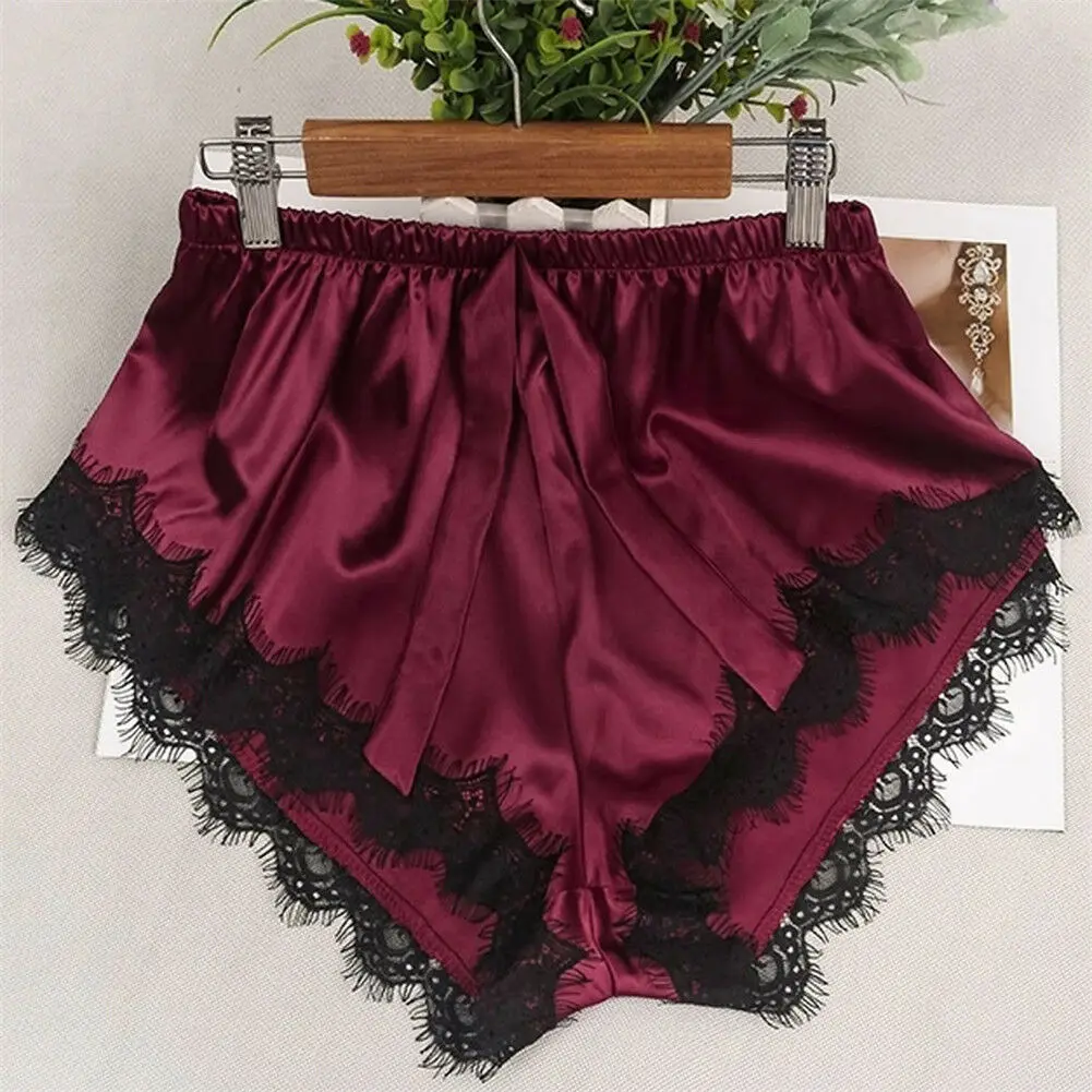 Сексуальные экзотические женские комплекты из 2 предметов атласный кружевной