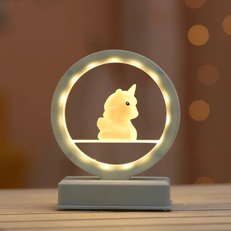 Креативный музыкальный ночсветильник для девочек в виде сердца романтической