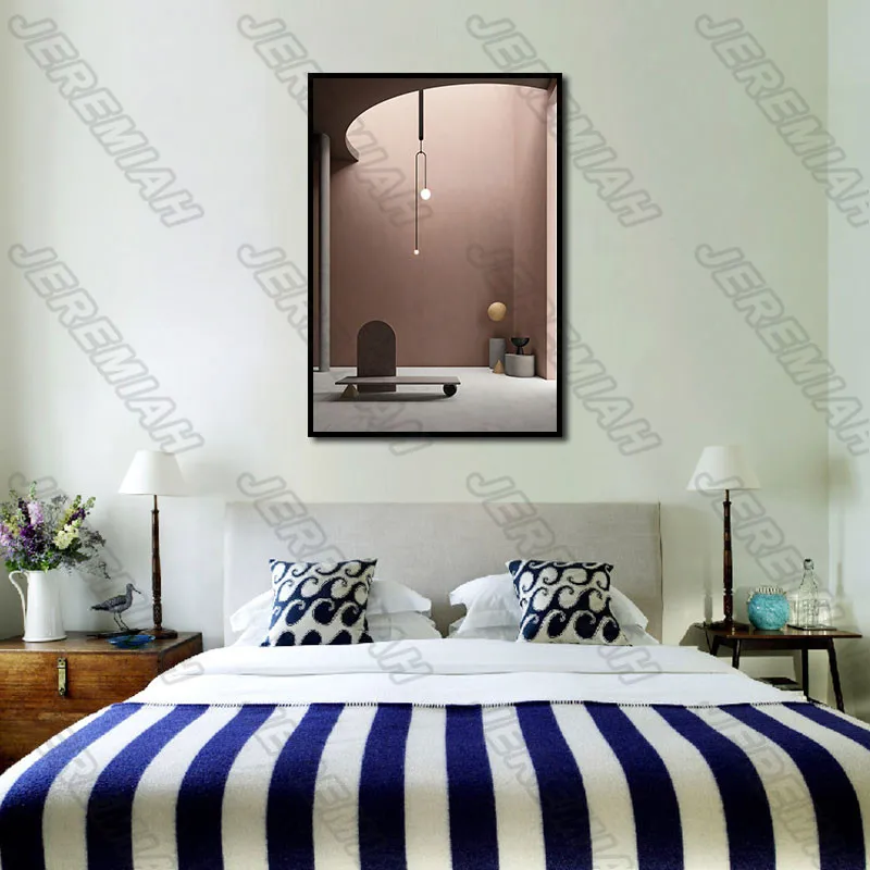 

Abstract Painting Waterproof Ink Frameless Canvas Nordic Poster Print Art Picture Modern Living Room Decoration