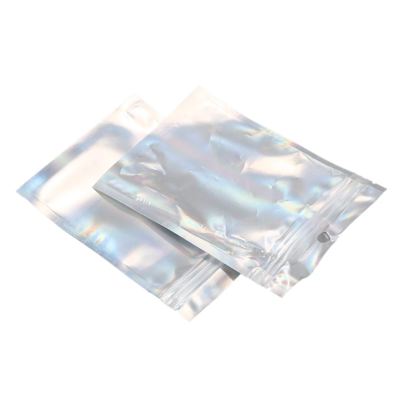 Многоразовые Пакеты с защитой от запаха мешок из фольги на плоской молнии для