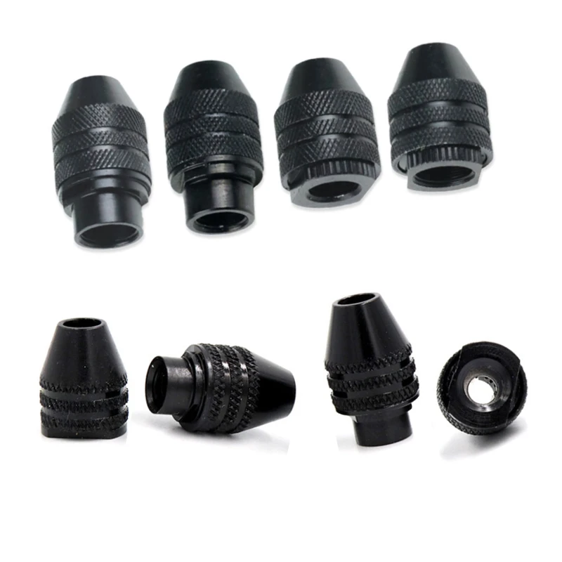 Оптовые продажи патрон для дрели 0 5 3 2 мм без ключа вращающихся инструментов Dremel