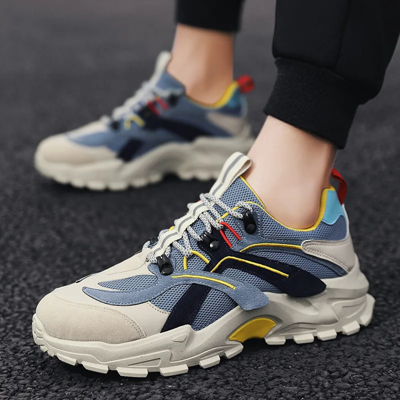 

Кроссовки мужсветильник на нескользящей подошве, Уличная обувь для студентов, трендовые легкие спортивные туфли для бега, Повседневная уни...