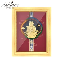money ox pictures gold foil crafts modern fu bull lucky fortune cattle wall picture for living room art painting home decoration