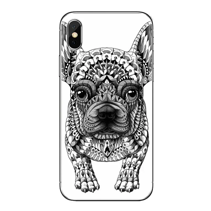 whimsical french bulldog Dogs puppy For Huawei G7 G8 P7 P8 P9 Lite Honor 4C 5X 5C 6X Mate 7 8 9 Y3 Y5 Y6 II 2 Pro 2017 TPU Cases |