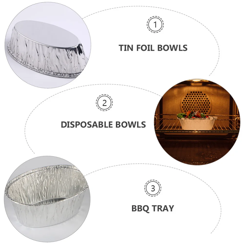 125 шт. противень для выпечки одноразовые противни прочные контейнеры еды |