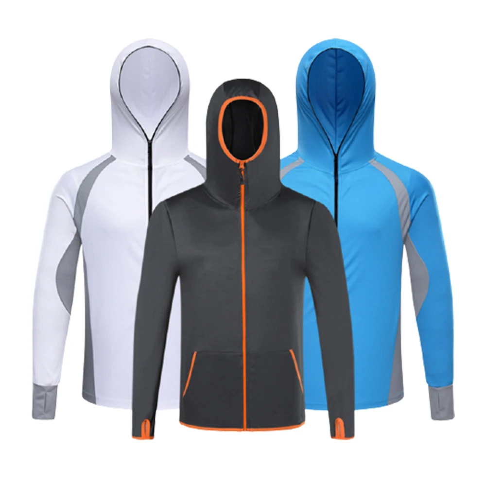 

Fishing Hoodie Anti-UV Sunscreen Sun Protection Clothing Cycling Shirt Breathable Quick Dry Hiking Clothes face neck