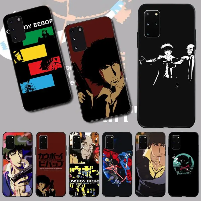 CUTEWANAN Cowboy Bebop See You Space черный мягкий ТПУ чехол для телефона Samsung S20 plus Ultra S6 S7 edge S8 S9 S10