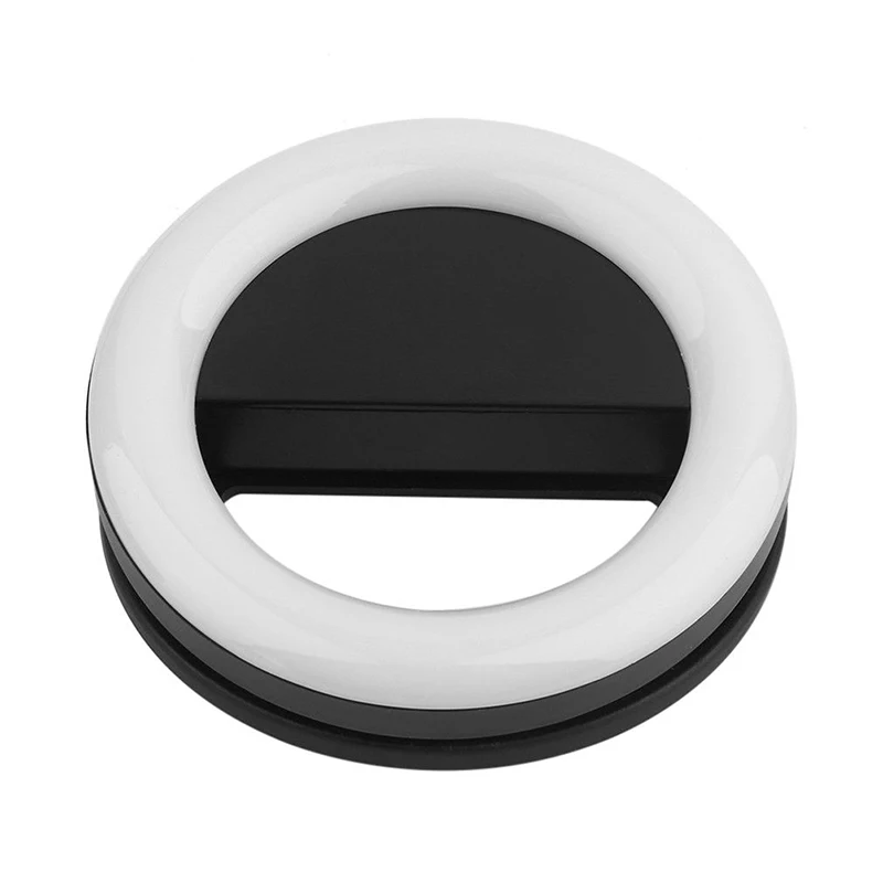 Светодиодный зажим для селфи Кольцевая вспышка камера смартфона планшета